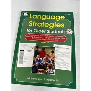 Language Strategies for‎ Older Students SPEECH THERAPY CD Rom Unused